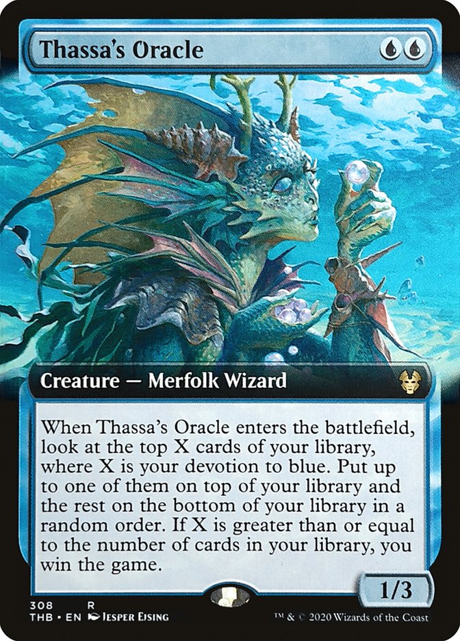Thassa's Oracle (Extended Art) [Theros Beyond Death] (THB 308)