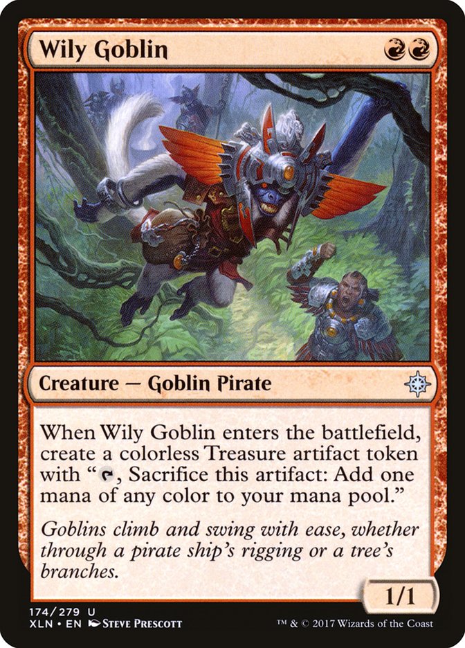 Wily Goblin [Ixalan] (XLN 174)