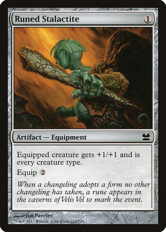 Runed Stalactite [Modern Masters] (MMA 214)