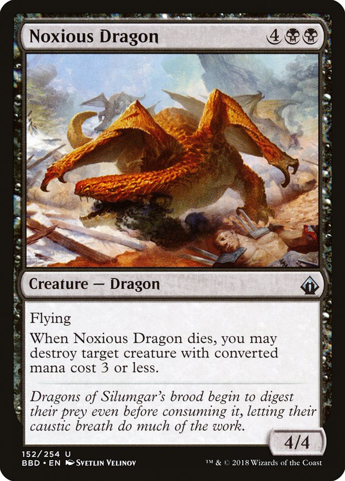 Noxious Dragon [Battlebond] (BBD 152)