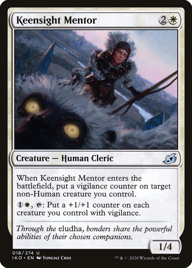 Keensight Mentor [Ikoria: Lair of Behemoths] (IKO 18)