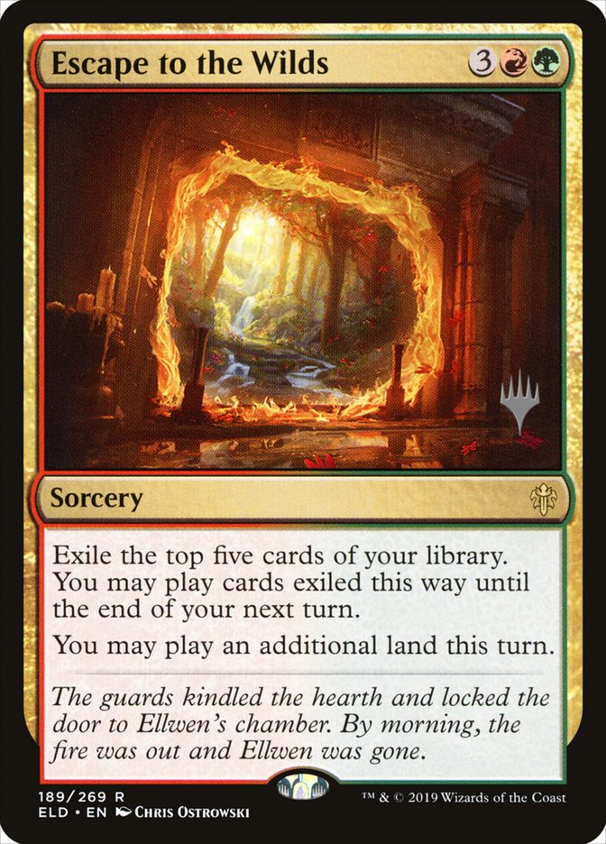 Escape to the Wilds (Promo Pack) [Throne of Eldraine Promos] (PELD 189P)
