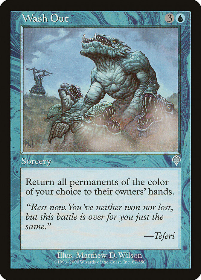 Wash Out [Invasion] (INV 87)