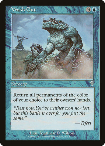 Wash Out [Invasion] (INV 87)