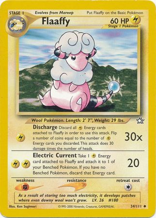 Flaaffy (34/111) [Neo Genesis]
