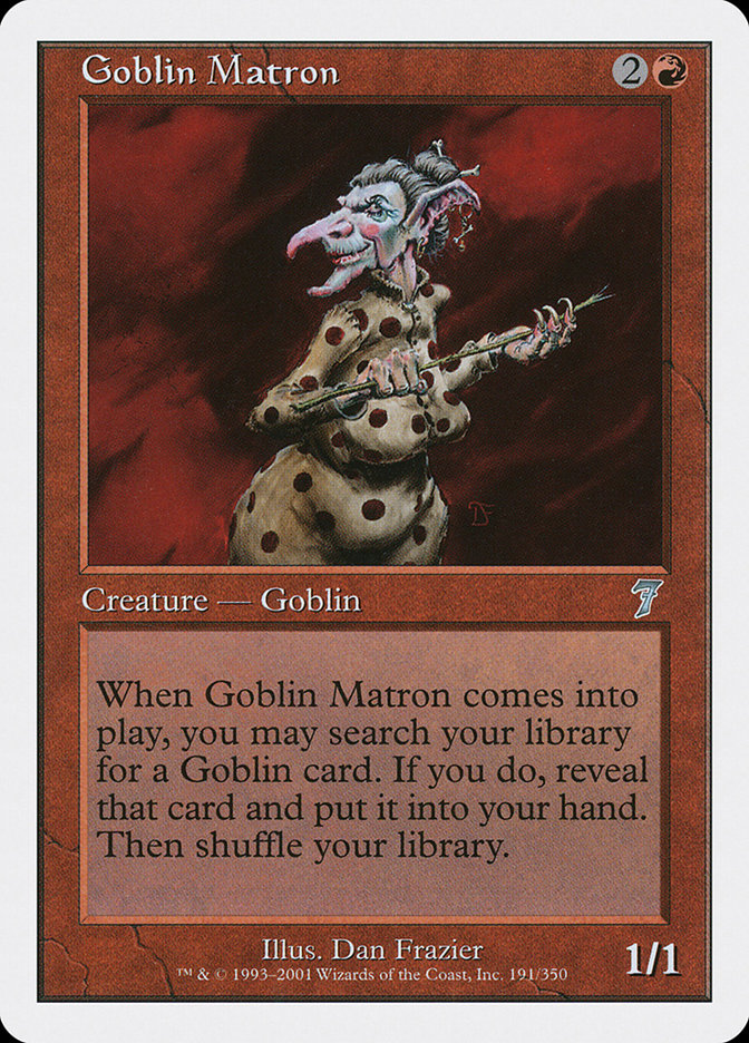 Goblin Matron [Seventh Edition] (7ED 191)