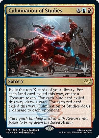 Culmination of Studies (Promo Pack) [Strixhaven: School of Mages Promos] (PSTX 173)