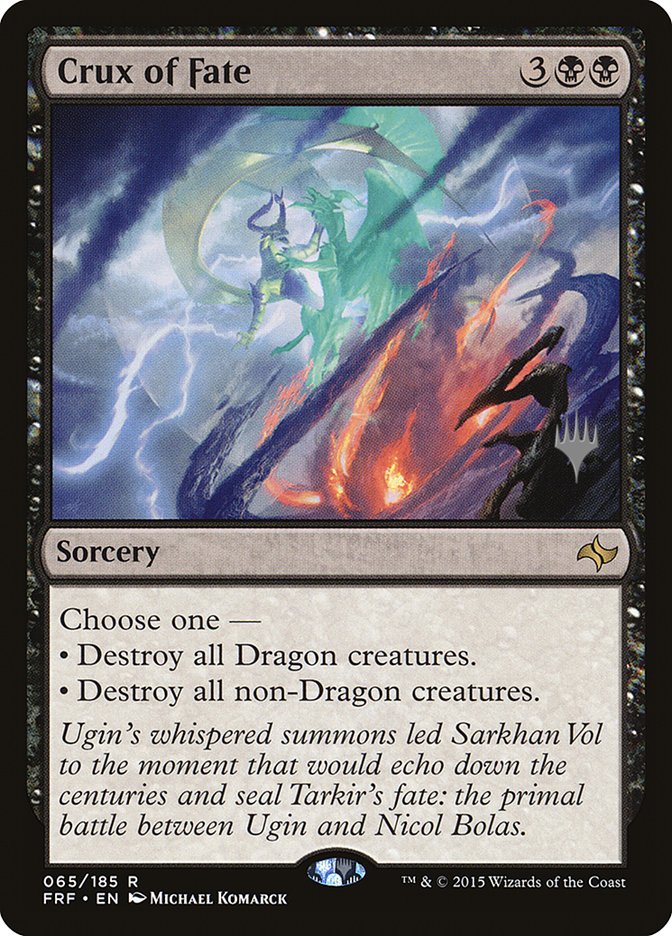 Crux of Fate (Promo Pack) [Fate Reforged Promos] (PFRF 65P)