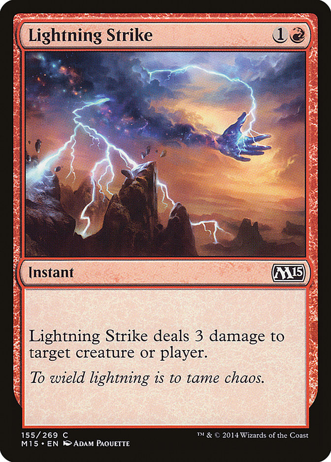 Lightning Strike [Magic 2015] (M15 155)