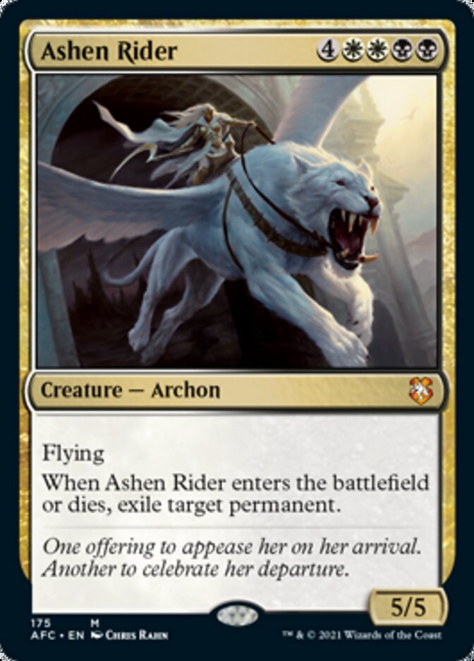 Ashen Rider [Dungeons & Dragons: Adventures in the Forgotten Realms Commander] (AFC 175)