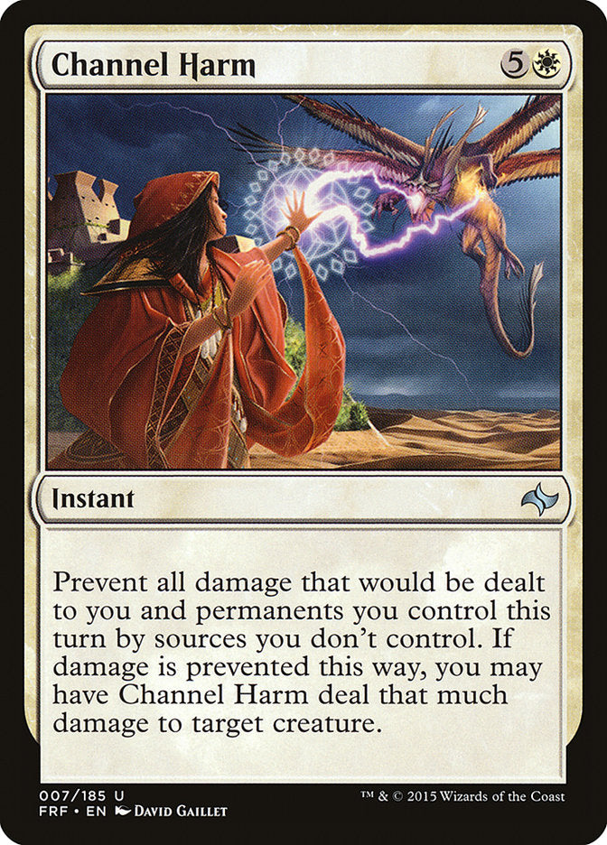 Channel Harm [Fate Reforged] (FRF 7)