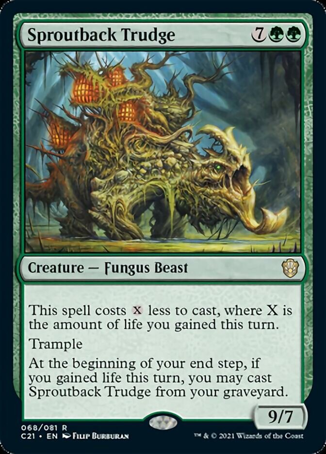 Sproutback Trudge [Commander 2021] (C21 68)