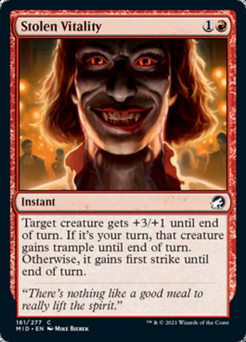 Stolen Vitality [Innistrad: Midnight Hunt] (MID 161)