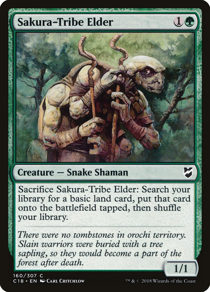 Sakura-Tribe Elder [Commander 2018] (C18 160)