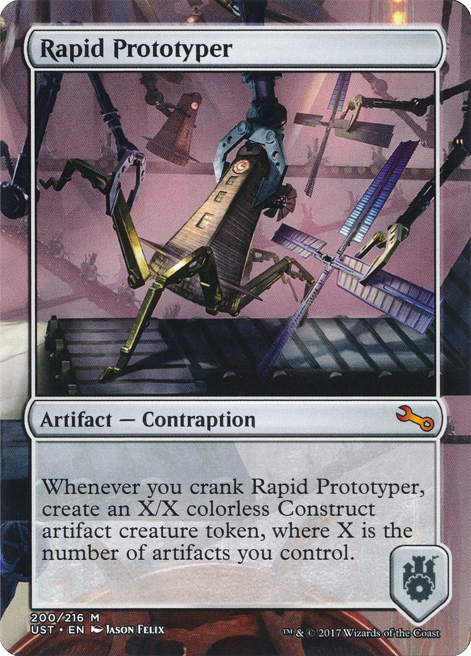 Rapid Prototyper [Unstable] (UST 200)