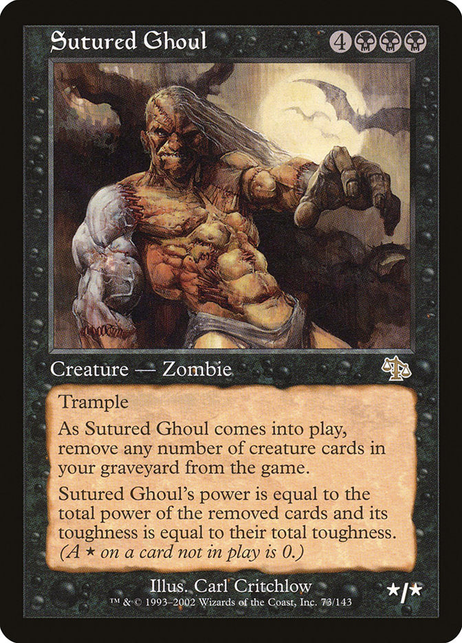 Sutured Ghoul [Judgment] (JUD 73)