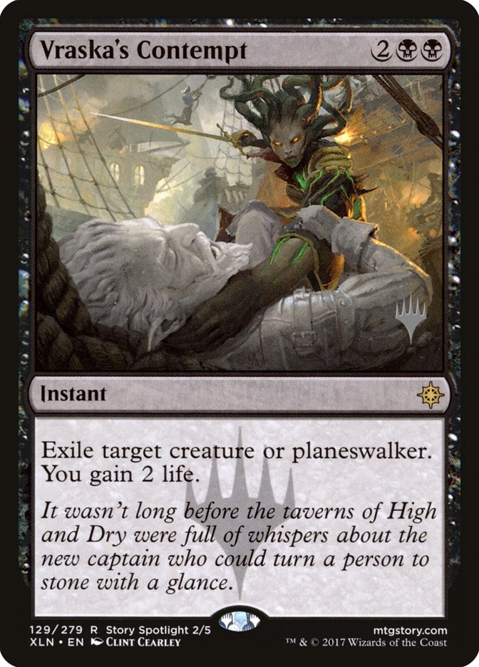 Vraska's Contempt (Promo Pack) [Ixalan Promos] (PXLN 129P)