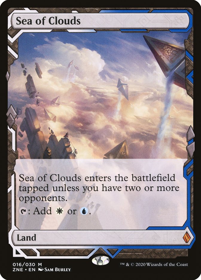 Sea of Clouds (Expeditions) [Zendikar Rising Expeditions] (ZNE 16)