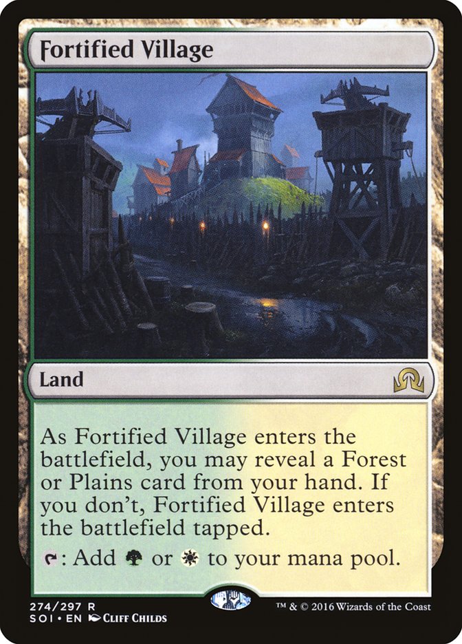 Fortified Village [Shadows over Innistrad] (SOI 274)