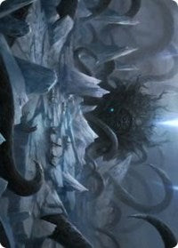 Icebreaker Kraken Art Card [Kaldheim: Art Series] (AKHM 63)