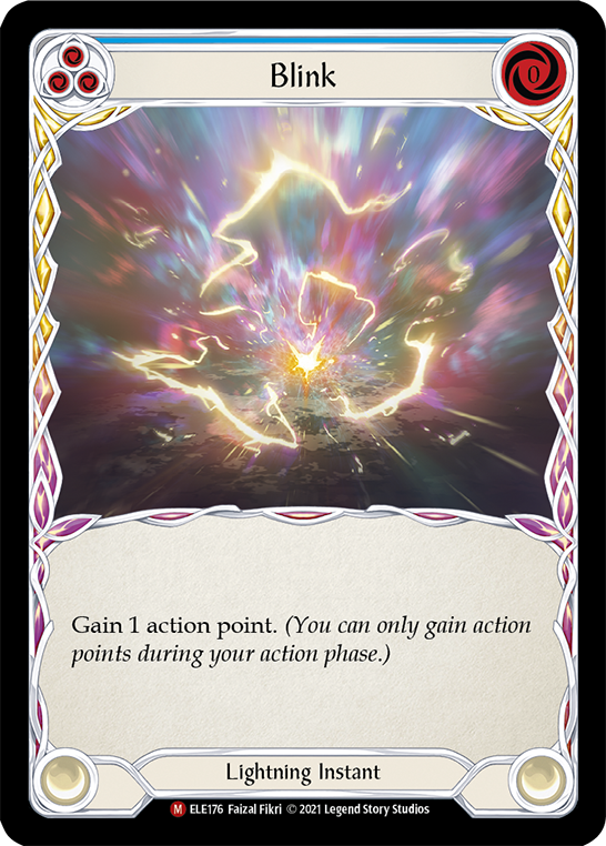 Blink [ELE176] 1st Edition Rainbow Foil