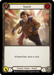 Snatch (Yellow) [WTR168] Unlimited Rainbow Foil