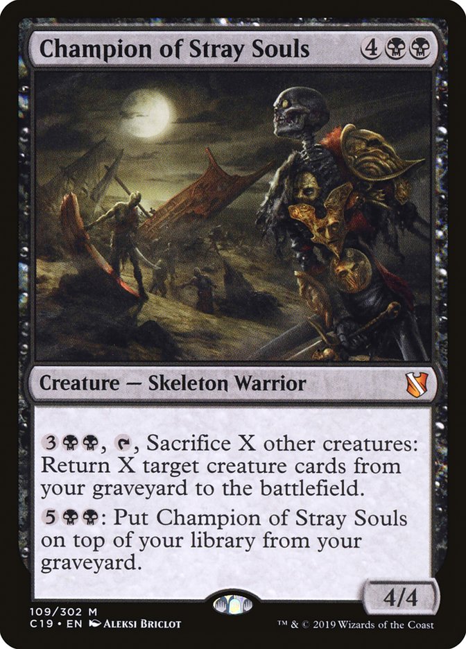 Champion of Stray Souls [Commander 2019] (C19 109)