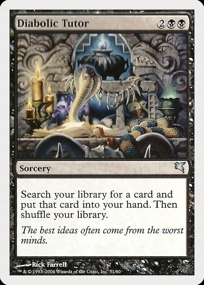 Diabolic Tutor [Hachette UK] (PHUK 51)