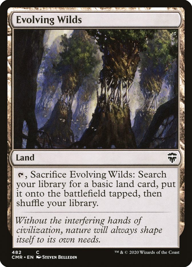 Evolving Wilds [Commander Legends] (CMR 482)