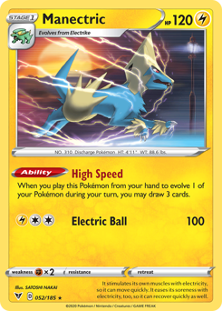 Manectric (52) [Sword & Shield: Vivid Voltage]