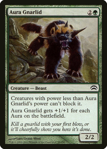 Aura Gnarlid [Planechase 2012] (PC2 55)