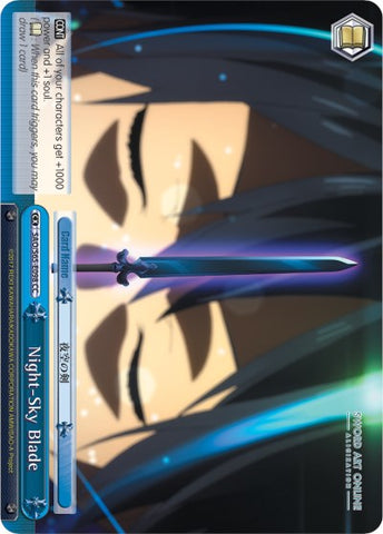 Night-Sky Blade (SAO/S65-E098 CC) [Sword Art Online -Alicization-]