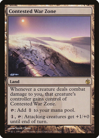 Contested War Zone [Mirrodin Besieged] (MBS 144)