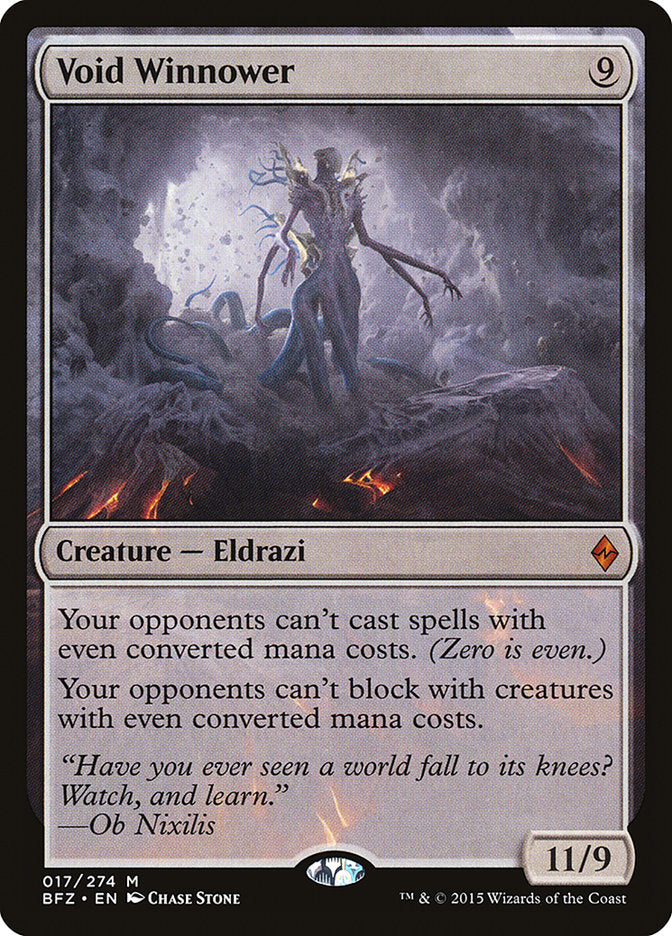 Void Winnower [Battle for Zendikar] (BFZ 17)