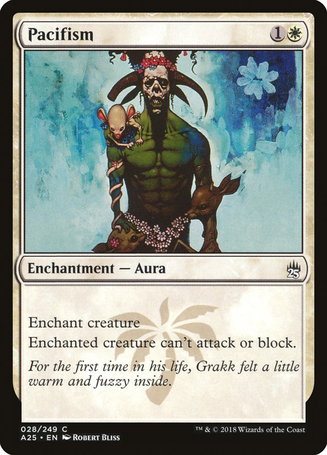 Pacifism [Masters 25] (A25 28)