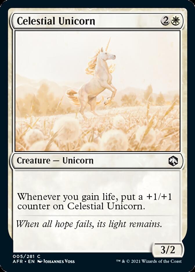 Celestial Unicorn [Dungeons & Dragons: Adventures in the Forgotten Realms] (AFR 5)
