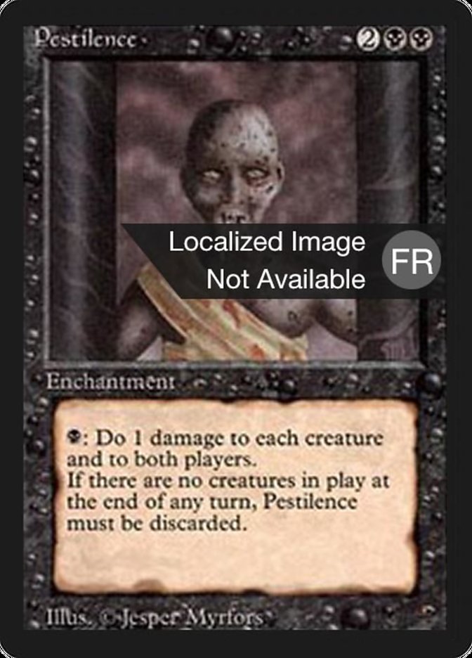 Pestilence [Foreign Black Border] (FBB 122)