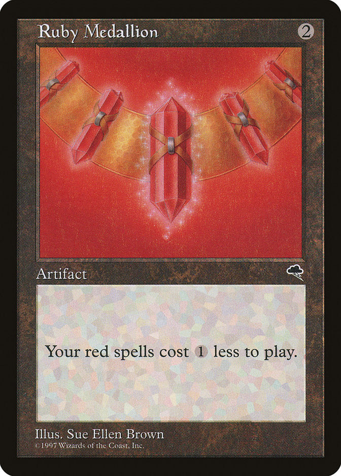 Ruby Medallion [Tempest] (TMP 305)