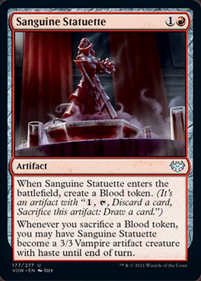 Sanguine Statuette [Innistrad: Crimson Vow] (VOW 177)