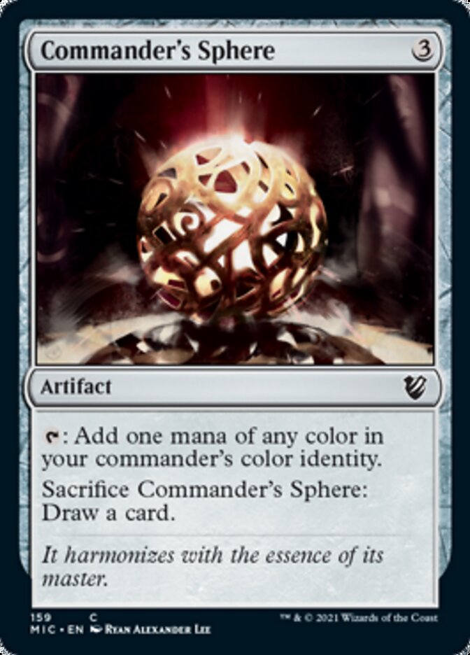 Commander's Sphere [Innistrad: Midnight Hunt Commander] (MIC 159)