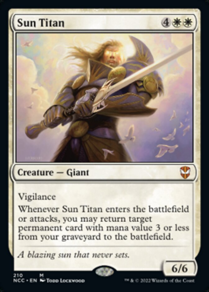 Sun Titan [Streets of New Capenna Commander] (NCC 210)