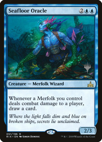 Seafloor Oracle (Promo Pack) [Rivals of Ixalan Promos] (PRIX 51P)
