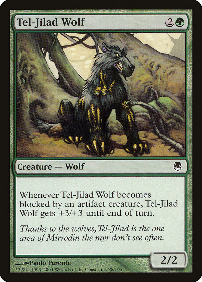 Tel-Jilad Wolf [Darksteel] (DST 88)