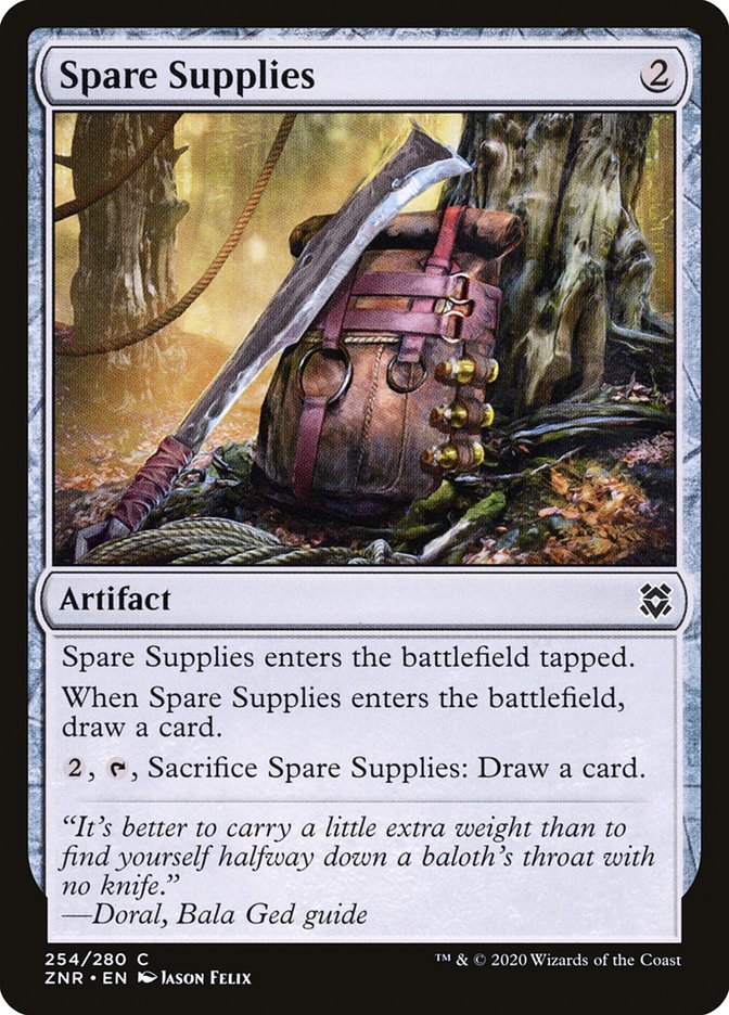 Spare Supplies [Zendikar Rising] (ZNR 254)
