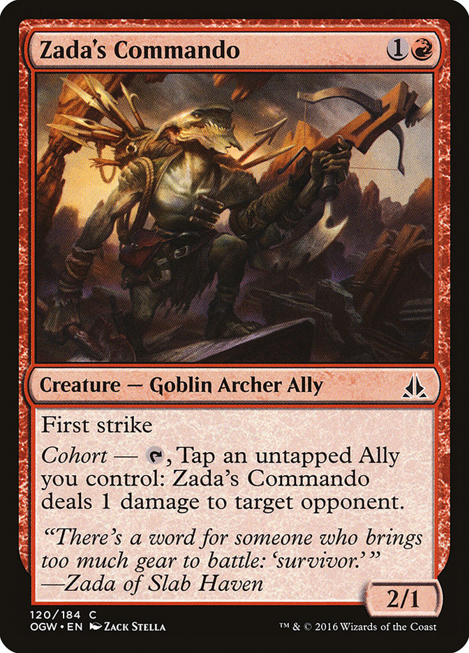 Zada's Commando [Oath of the Gatewatch] (OGW 120)