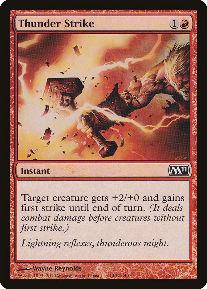 Thunder Strike [Magic 2011] (M11 157)