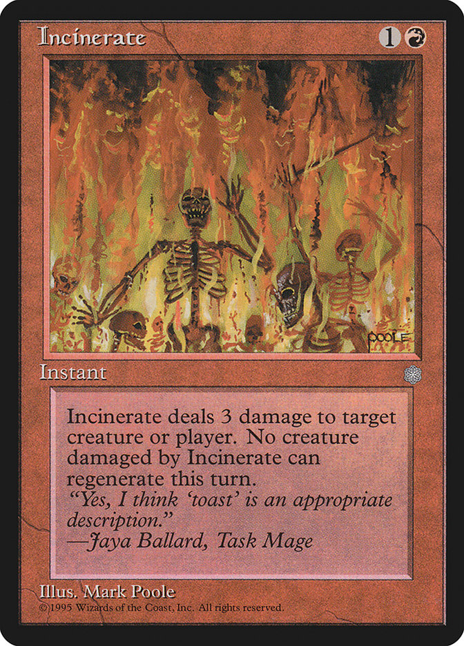 Incinerate [Ice Age] (ICE 194)