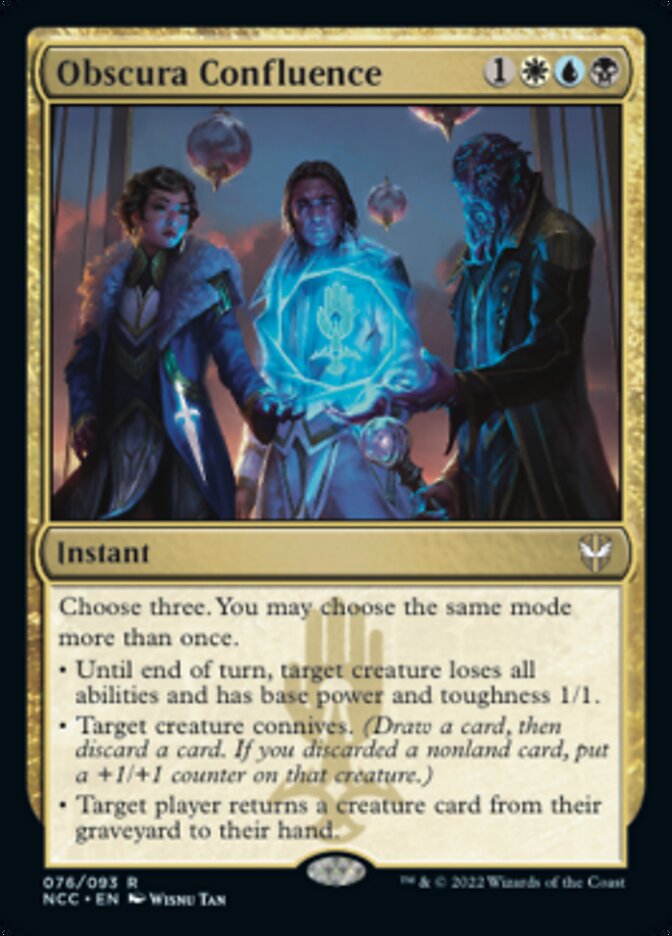 Obscura Confluence [Streets of New Capenna Commander] (NCC 76)