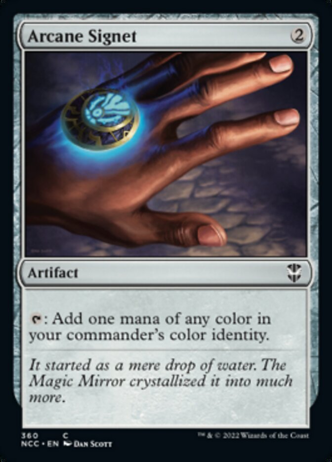 Arcane Signet [Streets of New Capenna Commander] (NCC 360)