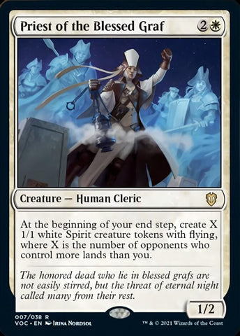 Priest of the Blessed Graf [Innistrad: Crimson Vow Commander] (VOC 7)